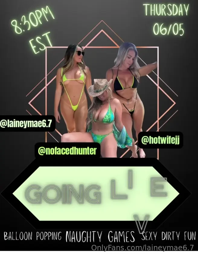 Going live here tonight 8 30pm est with hotwifejj nofacedhunter don t 