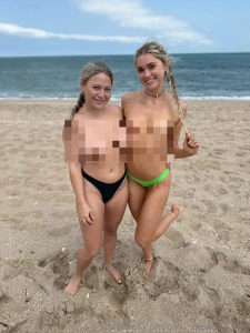 Watch and sea as itscocostar and i strip down at the nude beach