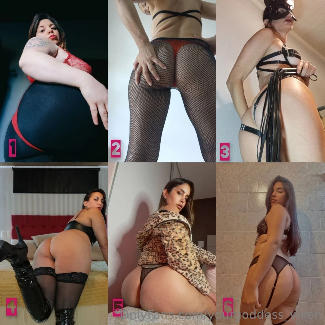 This weekend your knees have owners 6 goddesses 6 asses 0 mercy every 