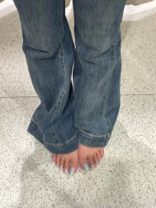 Took a few toe pics at the fitting room just blessed ur eyes ur part 8