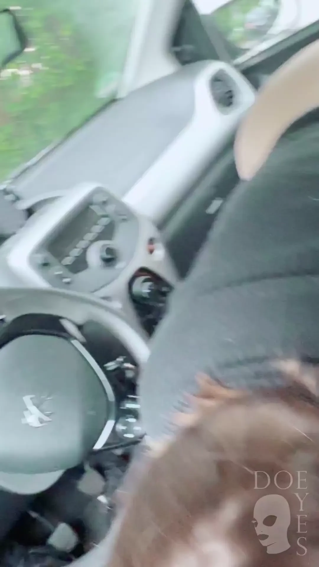 We were on our way to the spa and i was already so horny it almost 