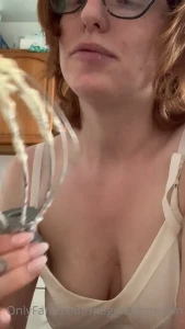 I baked yesterday which meant needing to clean the mixer am i doing it