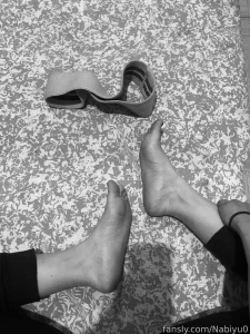 Unos piesillos despu s de entrenar