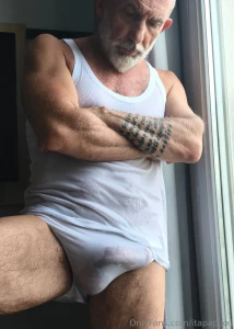 In wet white underwear the sausage can t be hided part 2