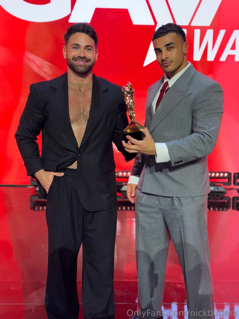 Couldn t be happier to be awarded gayvn 2025 favourite gay porn couple part 3 