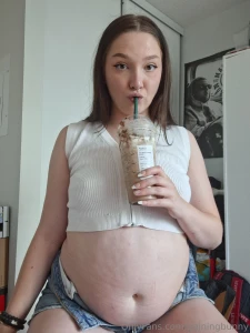 The way my cheeks are filling with fat maybe it has something to do