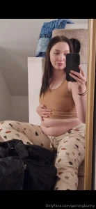 Guess who over ate at the slumber party