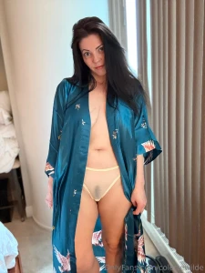 There s something about a silky robe that just feels so good part 3