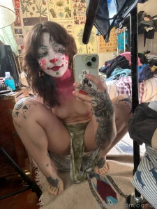 Strawberry patch clown from today video coming soon part 14