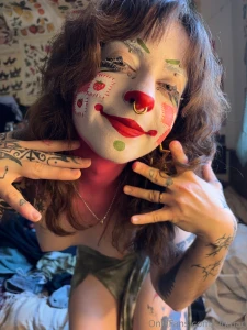 Strawberry patch clown from today video coming soon part 11