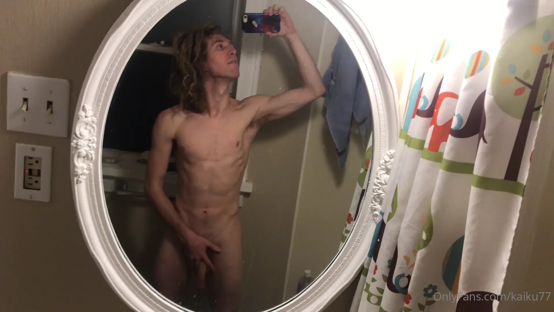 Feeling myself before shower during and after 