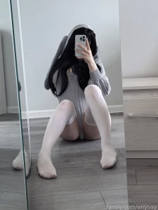 In my bunny girl era bunnygirl fyp feet foot thighs part 1