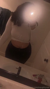 White shirts hit different baby now maybe i should get all wet