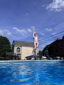 Went skinny dipping yesterday