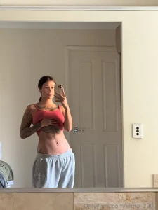 Just a little workout check-in abs are peeking through tip if you