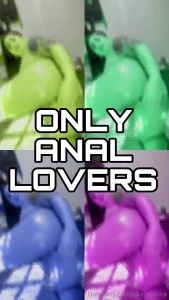 Exclusive content for my fans who love anal unlock me and make me