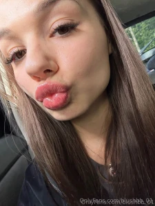 Sunlight catching every strand loving these simple moments on the road