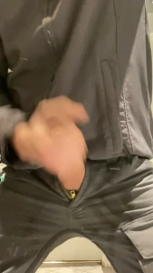 Bashing one out as usual