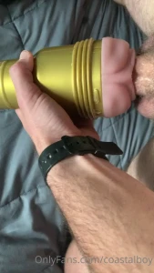 Wanna see how the lips on this pocket pussy wrap around my cock i love