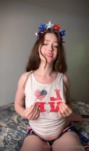 Red white and flirty all over happy 4th of july caught looking this part 1