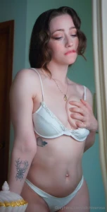 Laced in white but there s nothing innocent about the way i feel come part 1