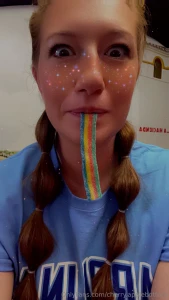 Fuck the rainbow taste me