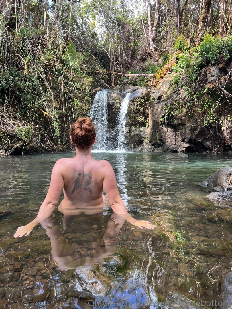 Wild and unafraid love being nude in nature 