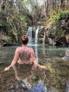 Wild and unafraid love being nude in nature