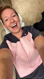 Getting ready to open wide