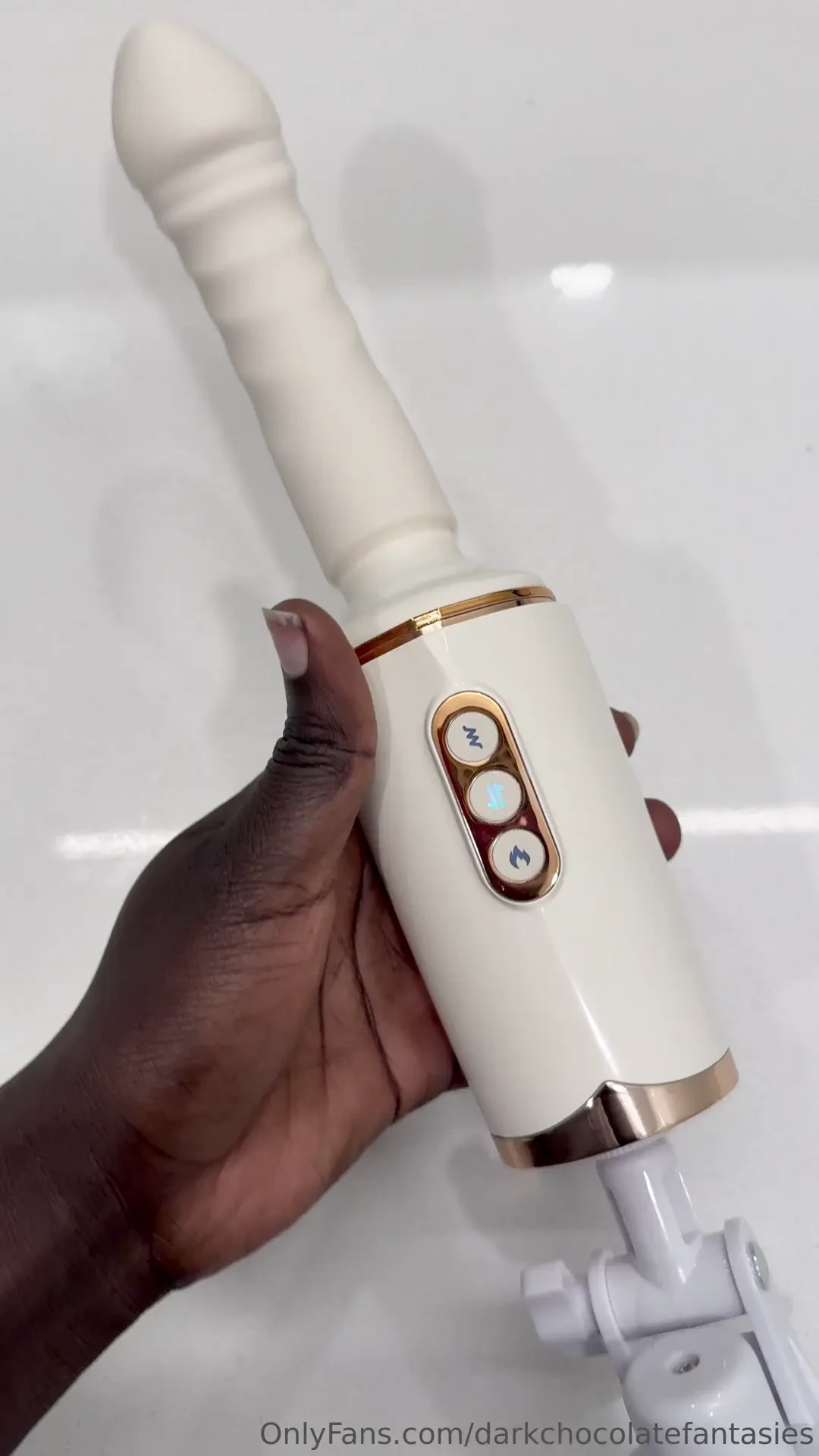 Cum watch me play with my new toy the vibration amp thrust was so 