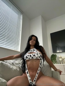 This cow needs some milk any volunteers