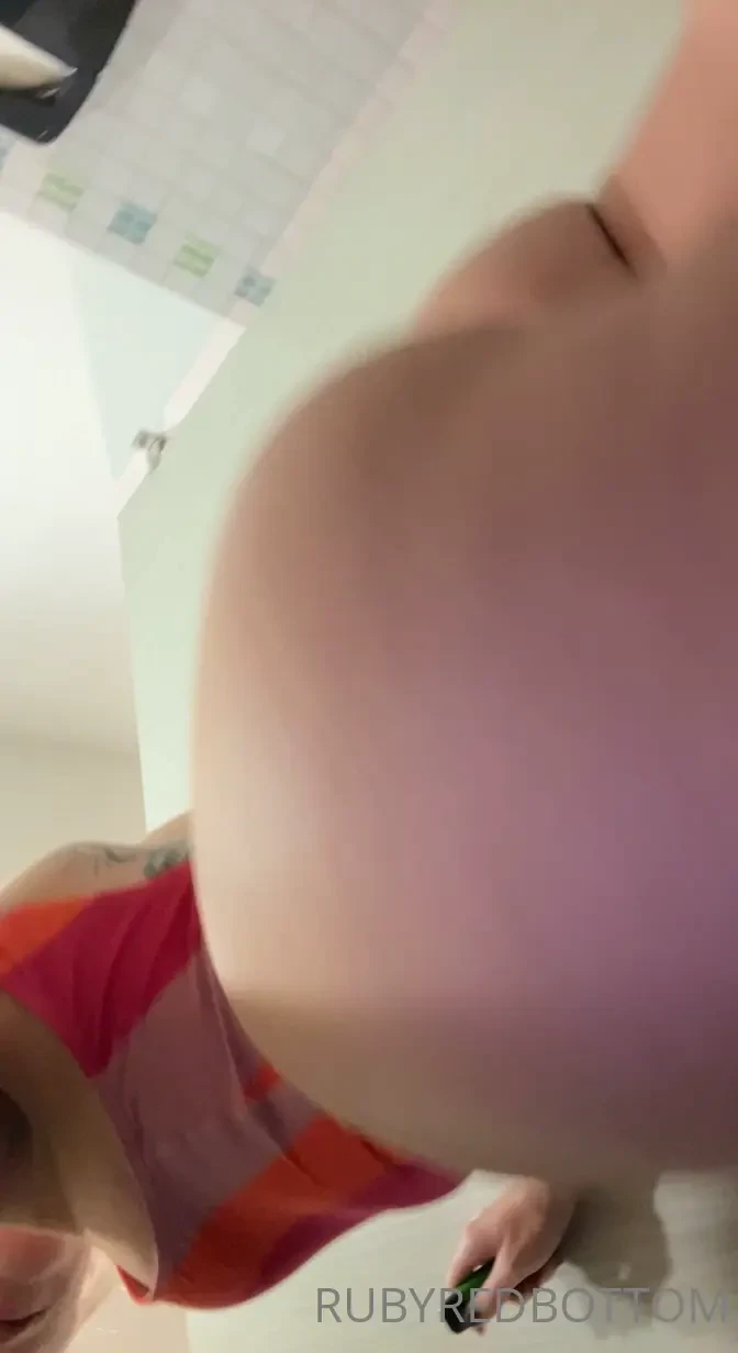 Let s take a swim together except we use my butt to cover your boner 