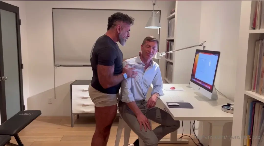 When i tell you that his big muscles were glistening with sweat when i 