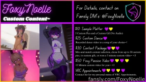 Heya finally opening up custom content stuffss just dm me and let me