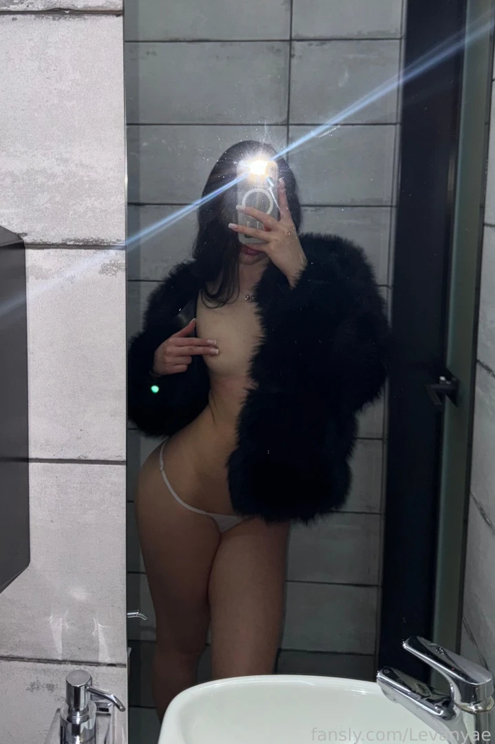 Feeling naughty in my soft fur coat couldn t resist teasing a little part 1 