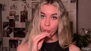 Dear boys in this video i m sweetly licking this chupa-chupa but i d