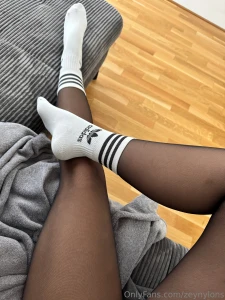 Socks over pantyhose part 1