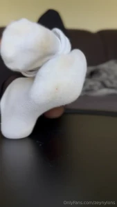 Just a little spicy surprise under my sneaker socks would you go and