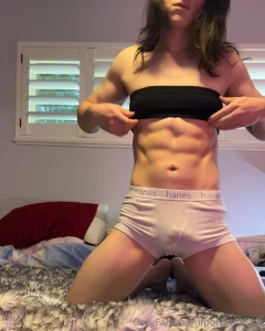 Here s a set of pictures and a video in my little white undies and my part 2