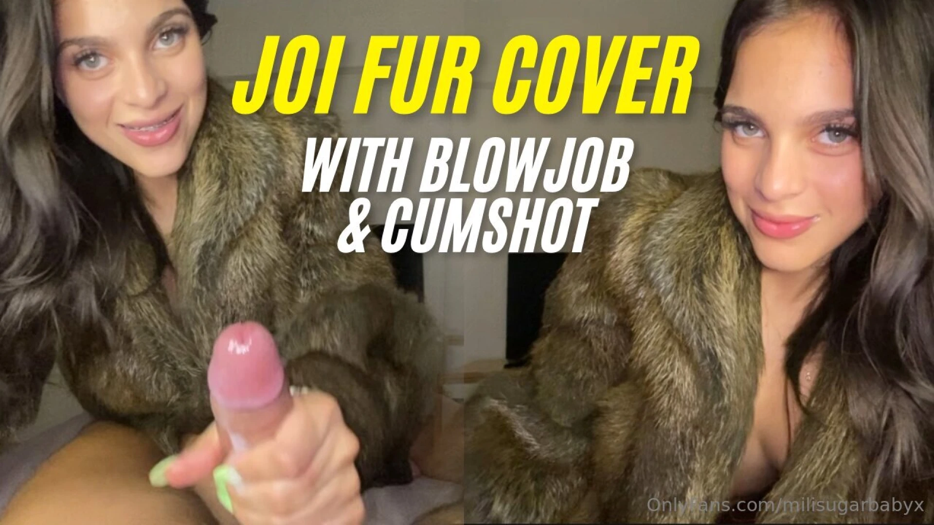 Fur cover whore makes you cum like a beast 