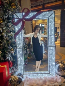 I m at corporate christmas party organised by a company where i work