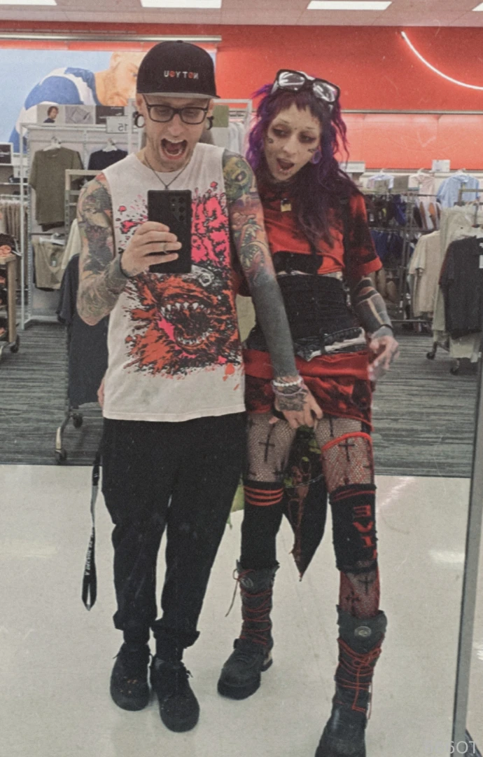 Bein naughty in the store while we were gettin candy before the movies part 1 