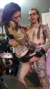 Hi me and kota_morgue are here to fuck shit up fyp alt tattooed couple part 7