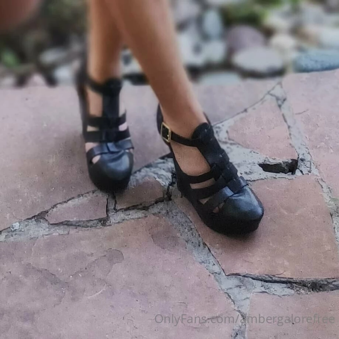Caged heels are so sexy 