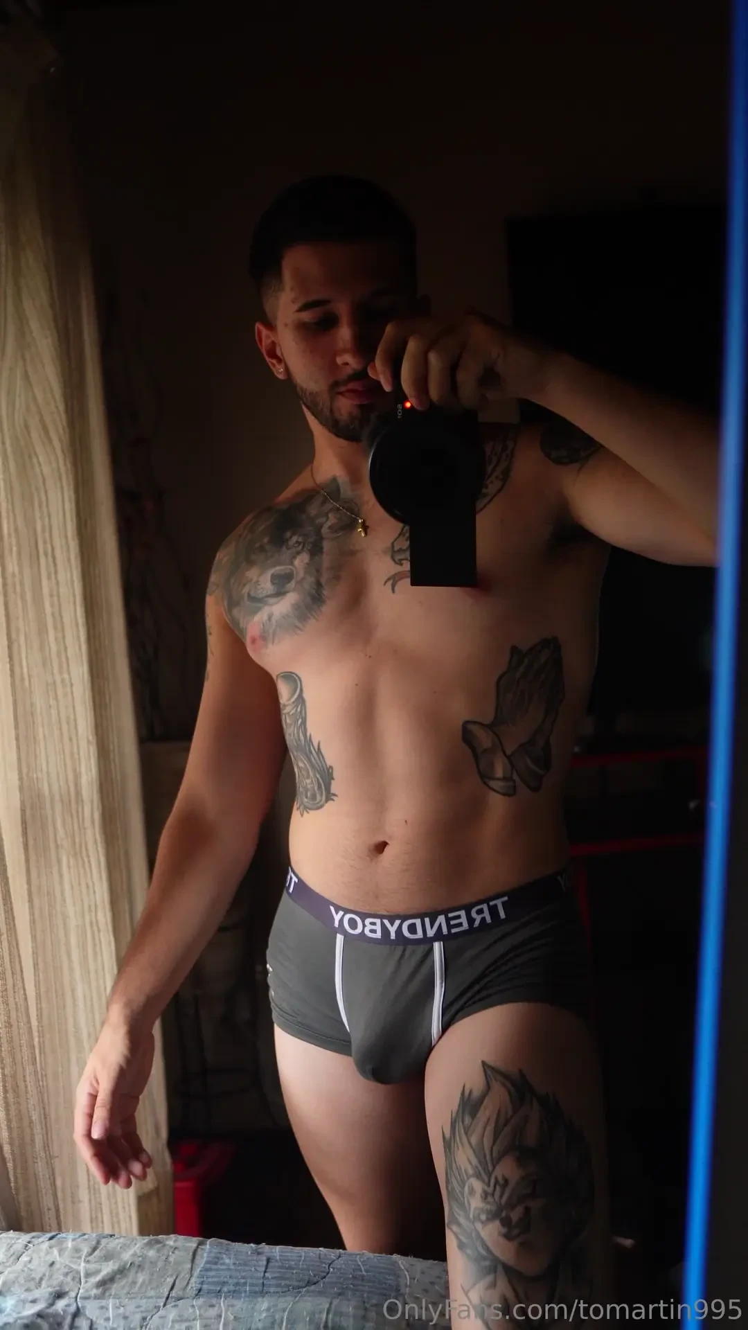 I love filming myself 