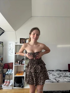 My favorite print and warm brown shade - sometimes it s just a little