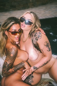 Shan amp leena fitplanshan leenawild got really hott at the pool party part 1