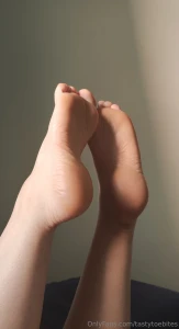 Good morning to you here are my soles covered in the morning sun part 3