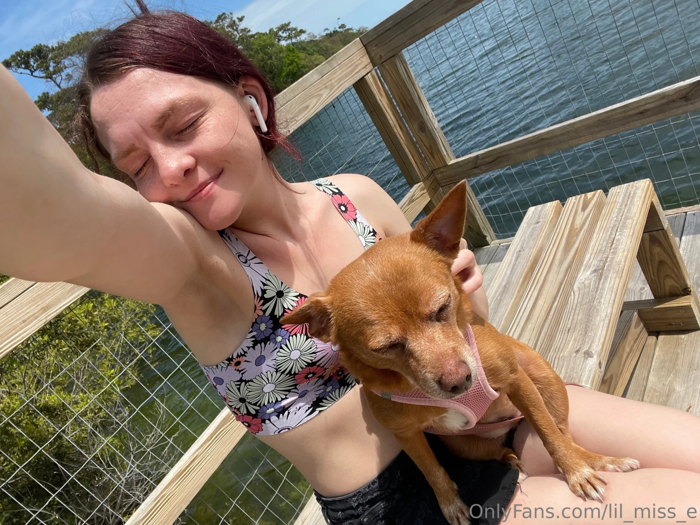 Afternoon walk with my baby 