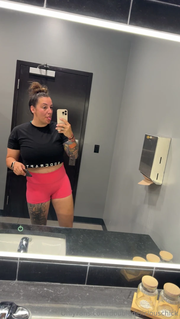 It was rough in the gym this morning 